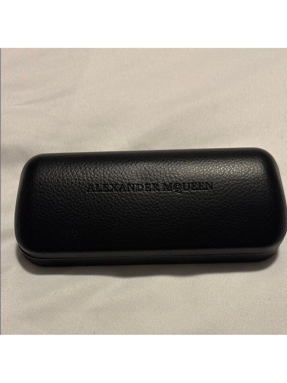 Alexander McQueen Black Eyewear Case sunglasses case hard shell eyeglass case